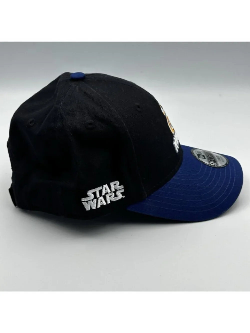 Whitecaps Star Wars Youth Hat BB-8 New Era 9FORTY Black Blue Adjustable Cap